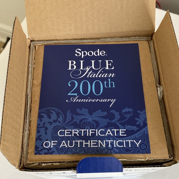 Spode Blue Italian 200th Anniversary Hot Beverage Pot - Picture 9 of 11